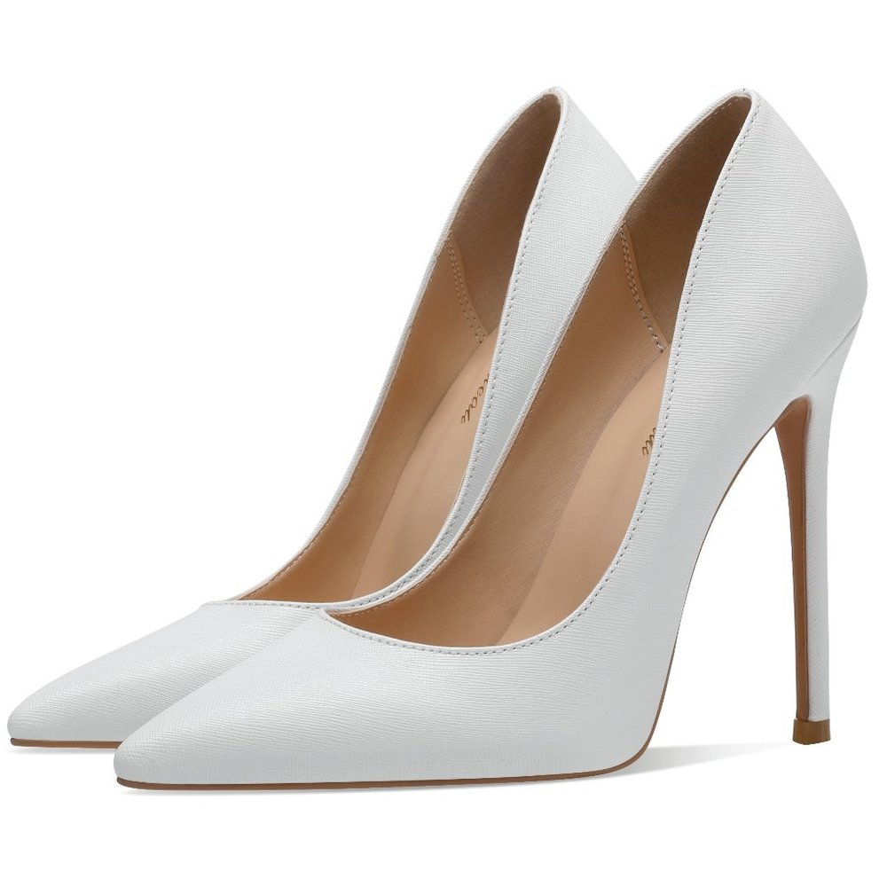 Petit Cadeau Leona - Classic and Sexy Slip on Pumps with 5" High Heels. NEW! - Picture 3 of 8